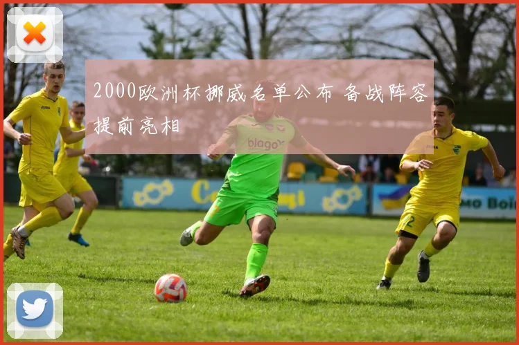 2000欧洲杯挪威名单公布 备战阵容提前亮相