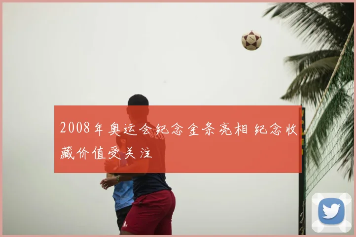 2008年奥运会纪念金条亮相 纪念收藏价值受关注