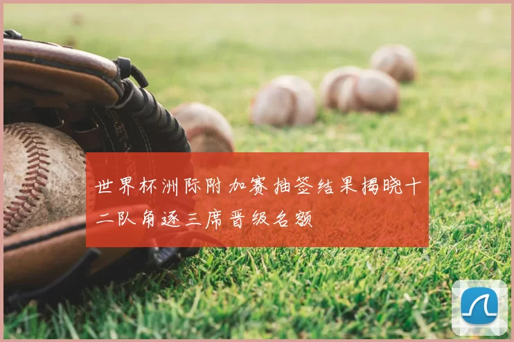 世界杯洲际附加赛抽签结果揭晓十二队角逐三席晋级名额